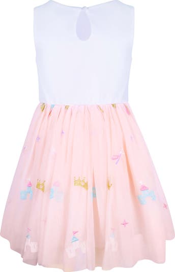 Kids' Embroidered Tutu Dress