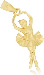 The Lovery Fine Jewelry Gold Ballerina Charm