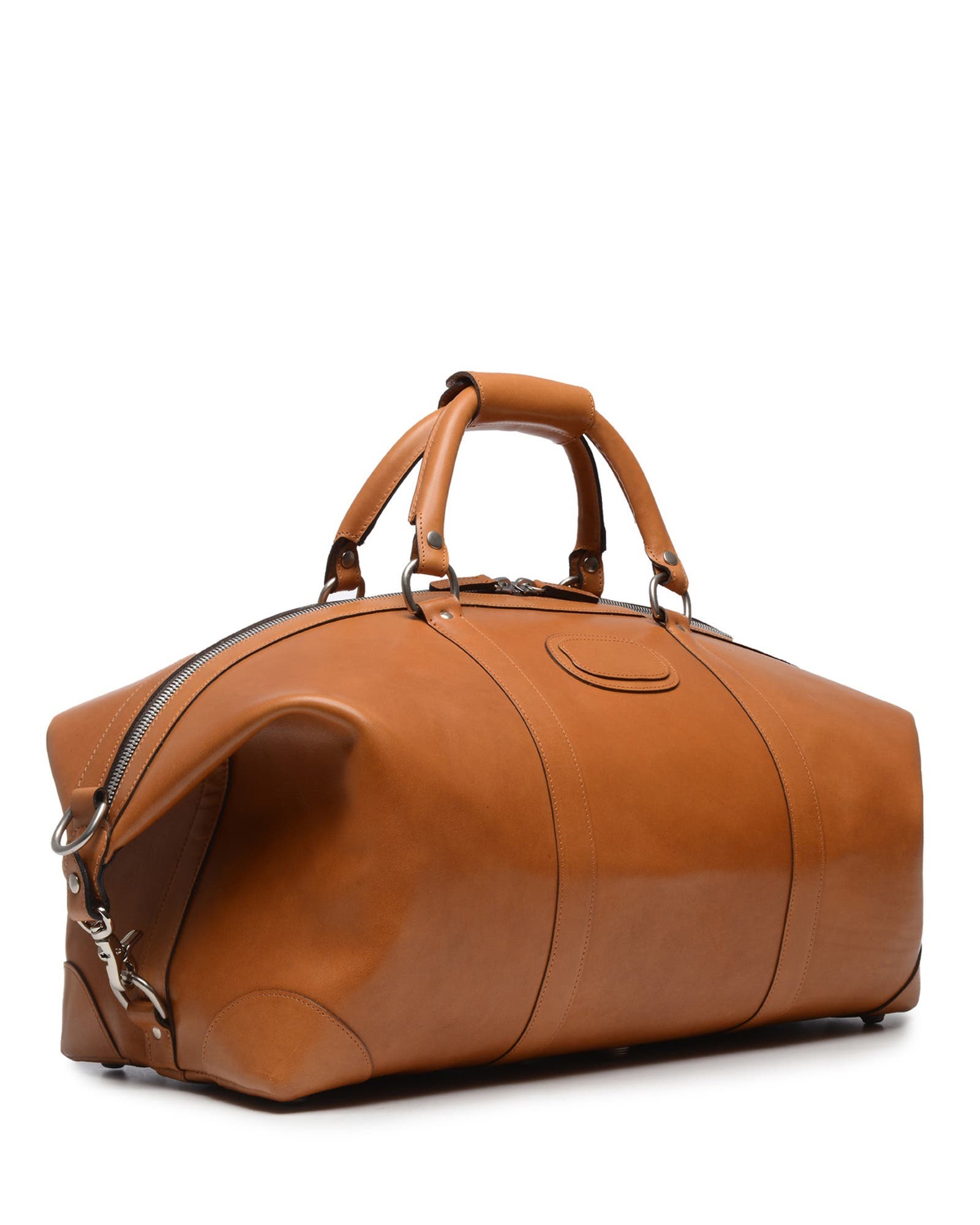 Twain 22" Leather Weekender, Alternate, color, Tan