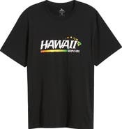 Rip Curl Hawaii Gritty Cotton Graphic T-Shirt