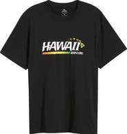 Rip Curl Hawaii Gritty Cotton Graphic T-Shirt