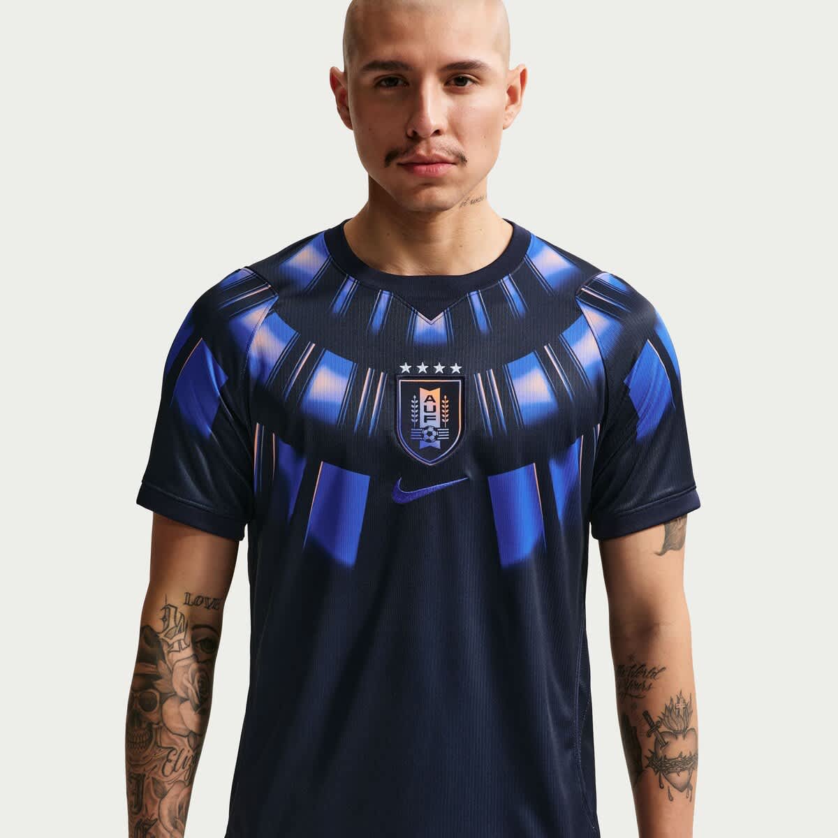 Men's Nike Blue Uruguay National Team 2026 Away Stadium Replica