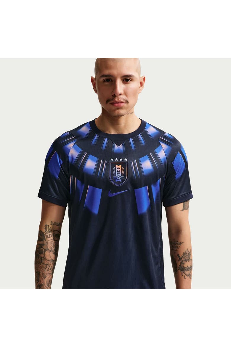 Men's Nike  Blue Uruguay National Team 2026 Away Stadium Replica Jersey, Alternate, color, Blue