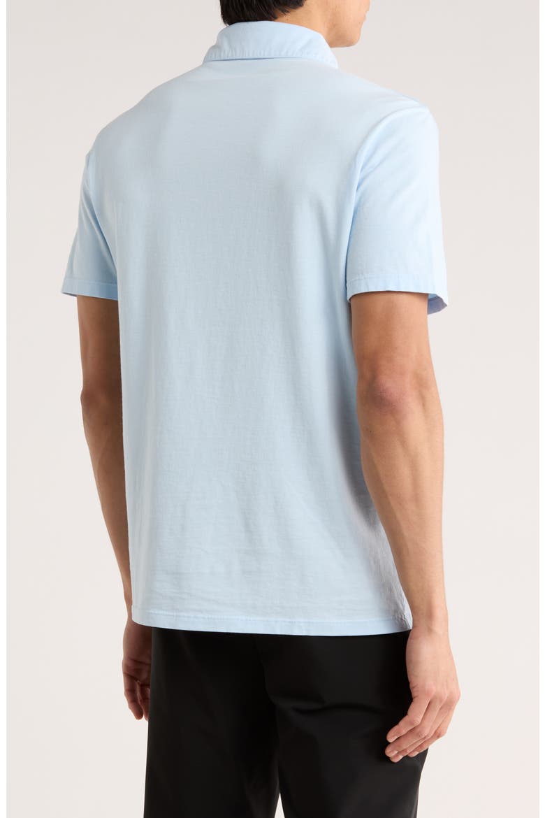 Garment Dyed Cotton Polo, Alternate, color, PALE BLUE
