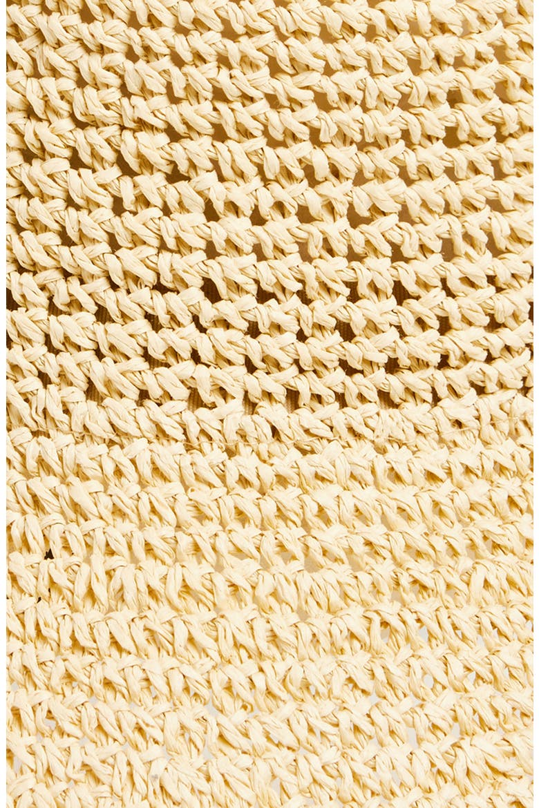 Lantern Packable Straw Bucket Hat, Alternate, color, NATURAL