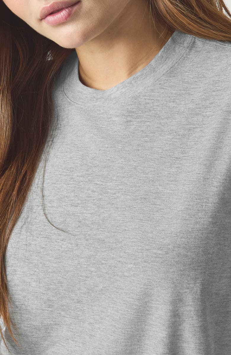 Florence by Mills Boyfriend T-Shirt, Alternate, color, Heather Grey