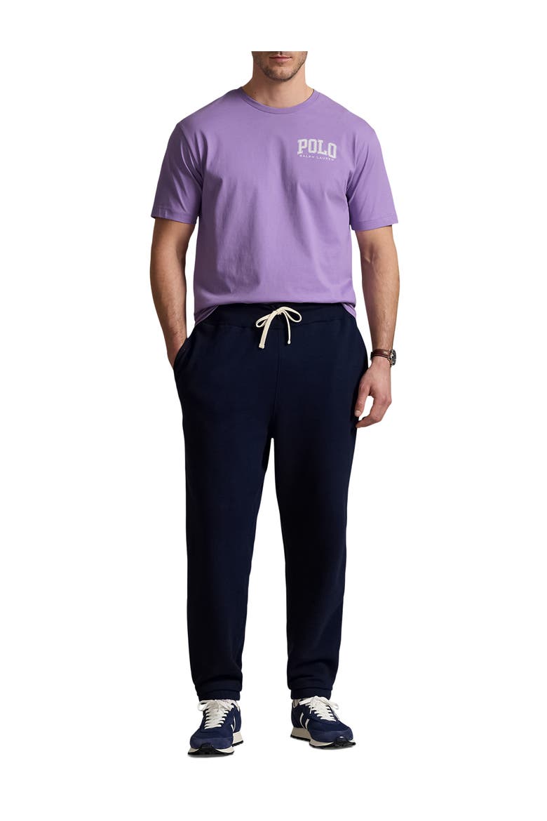 Big & Tall Logo Jersey T-Shirt, Alternate, color, LIGHT LILAC