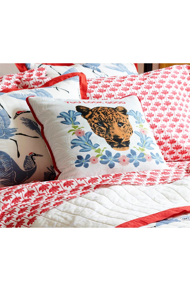 Novogratz You Look Good Throw Pillow, Alternate, color,