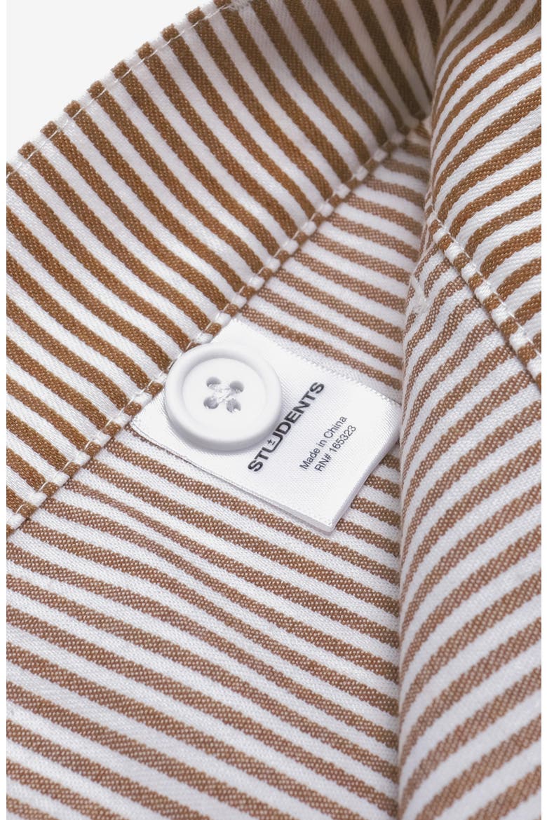 Speer Stripe Track Pants, Alternate, color, BROWN