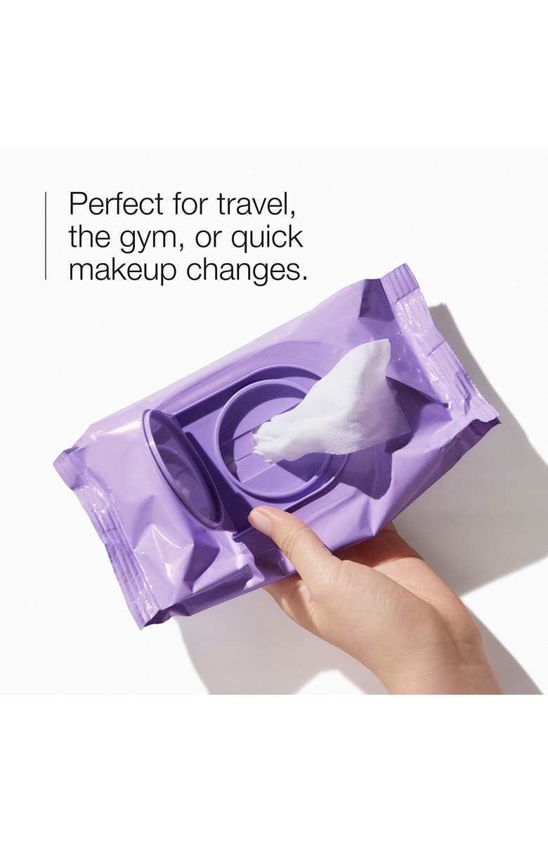 Clinique Take the Day Off Makeup Remover Micellar Cleansing Towelettes for Face & Eyes, Alternate, color, 