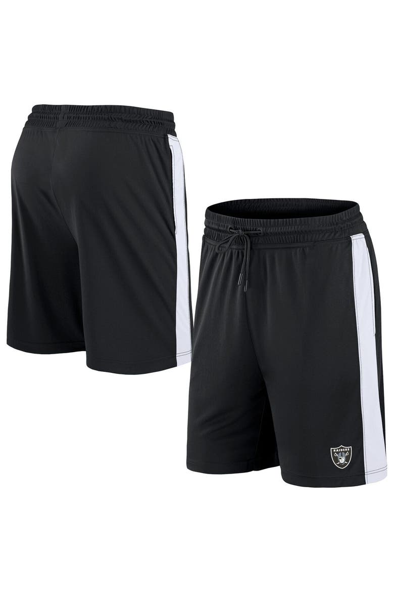Men's Fanatics Branded Black Las Vegas Raiders Break It Loose Shorts, Main, color, Black