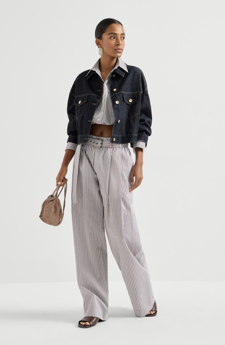 Brunello Cucinelli Denim jacket, Alternate, color, Denim