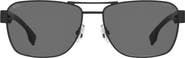 BOSS 60mm Aviator Sunglasses