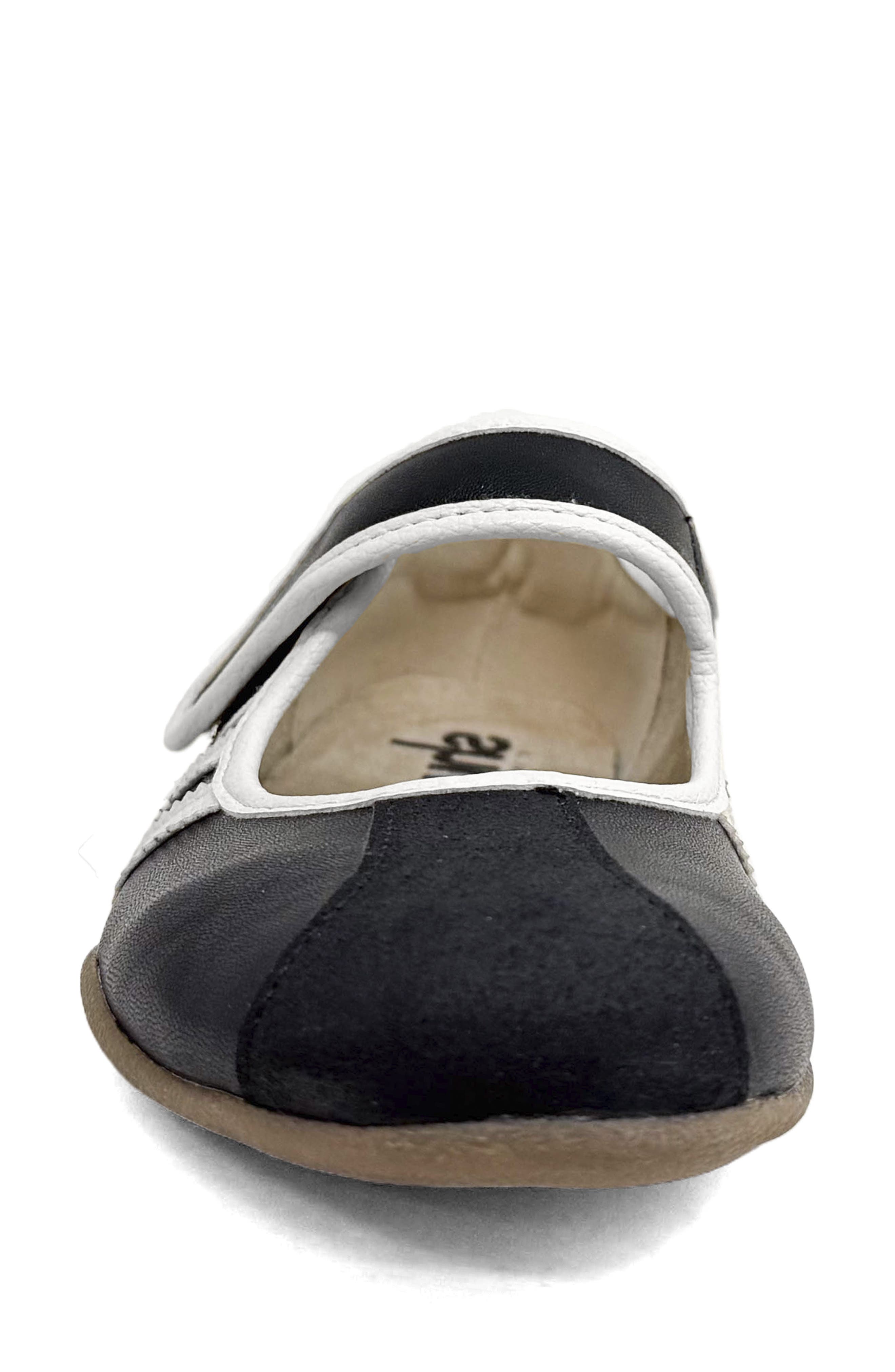 Peyton Faux Leather Mary Jane Sneaker, Alternate, color, BLACK