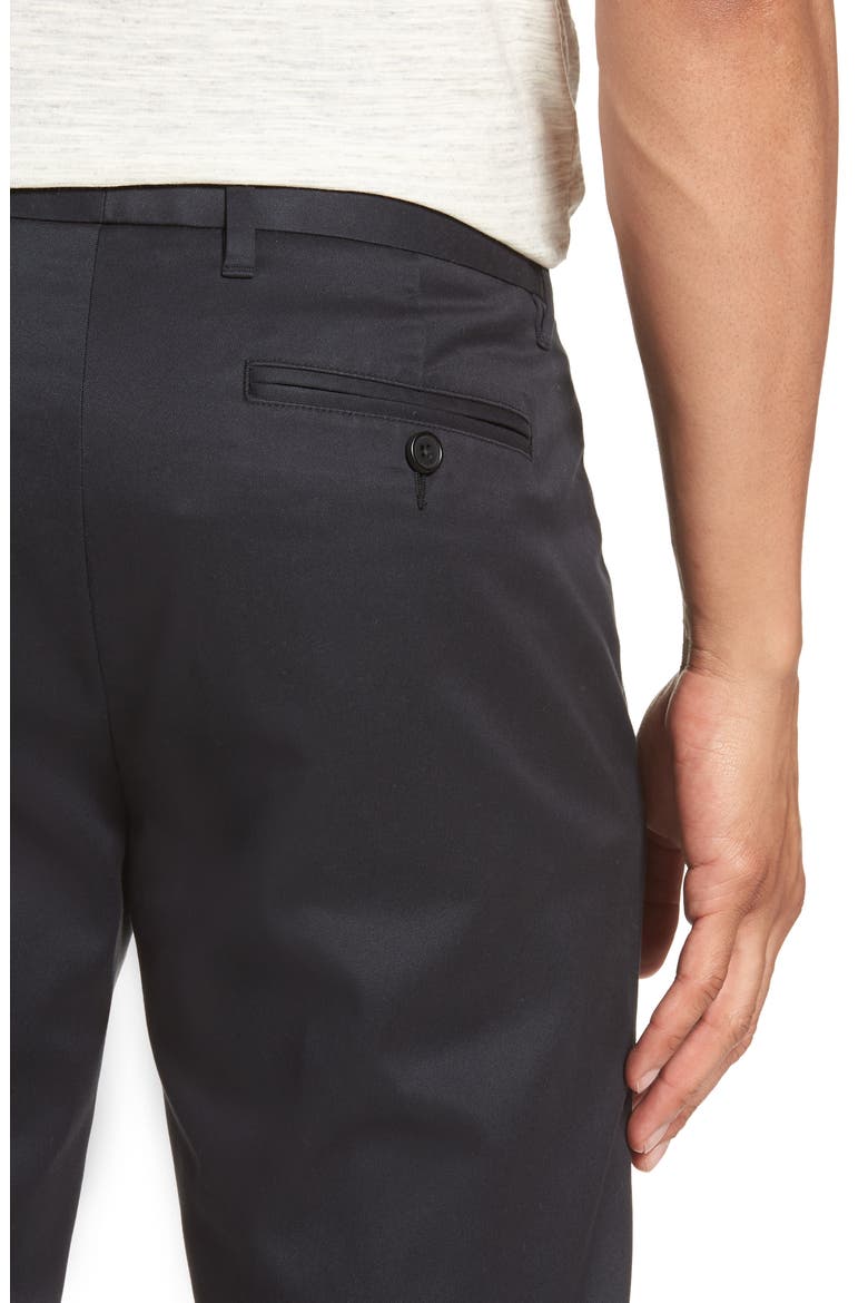 Stretch Weekday Warrior Slim Fit Dress Pants, Alternate, color, TUESDAY BLACK