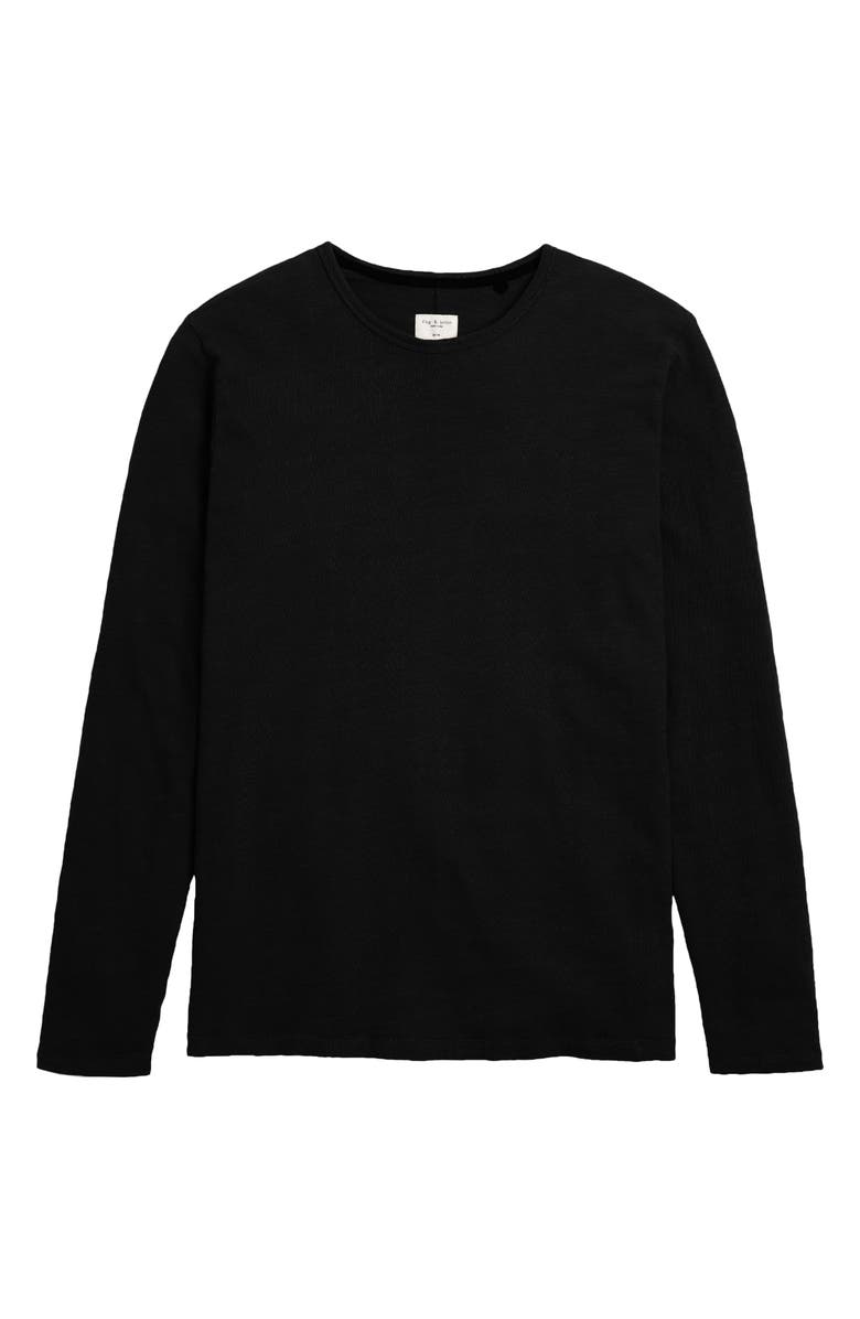 rag & bone Classic Men's Long Sleeve Cotton T-Shirt, Main, color,