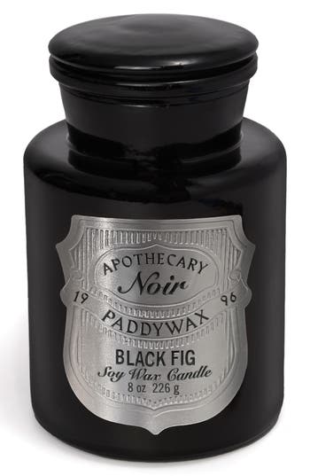 Paddywax Apothecary Jar Scented Candle In Brown