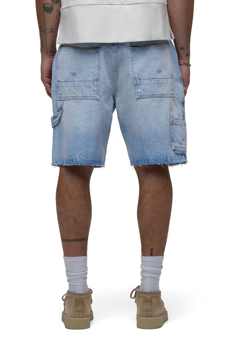 Cutoff Denim Carpenter Shorts, Alternate, color, EAST PARK