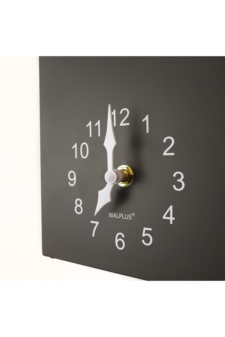 Minimalist Cuckoo Table Clock - Grey, Alternate, color, GREY