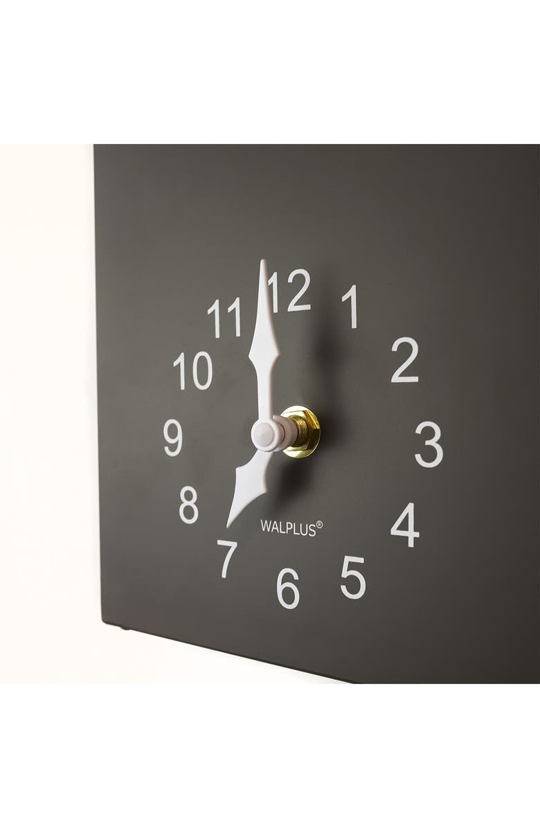 WALPLUS Minimalist Cuckoo Table Clock - Grey, Alternate, color, Grey