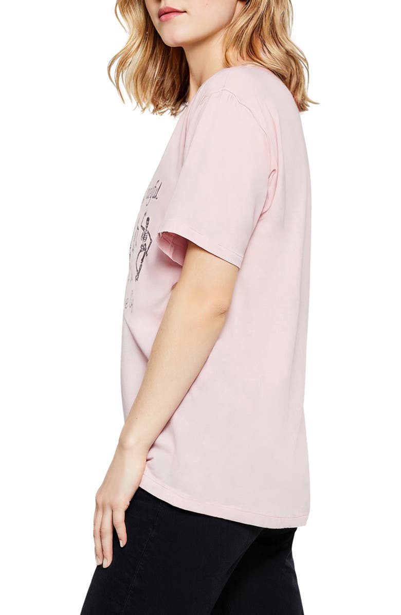 Wildfox Ryan Favorite Time Graphic T-Shirt, Alternate, color, Parfait Pink
