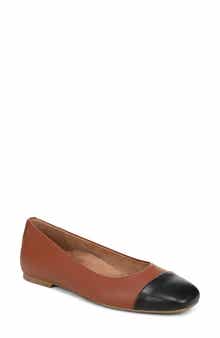 Hollen Cap Toe Ballet Flat