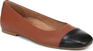 Vionic Hollen Cap Toe Ballet Flat
