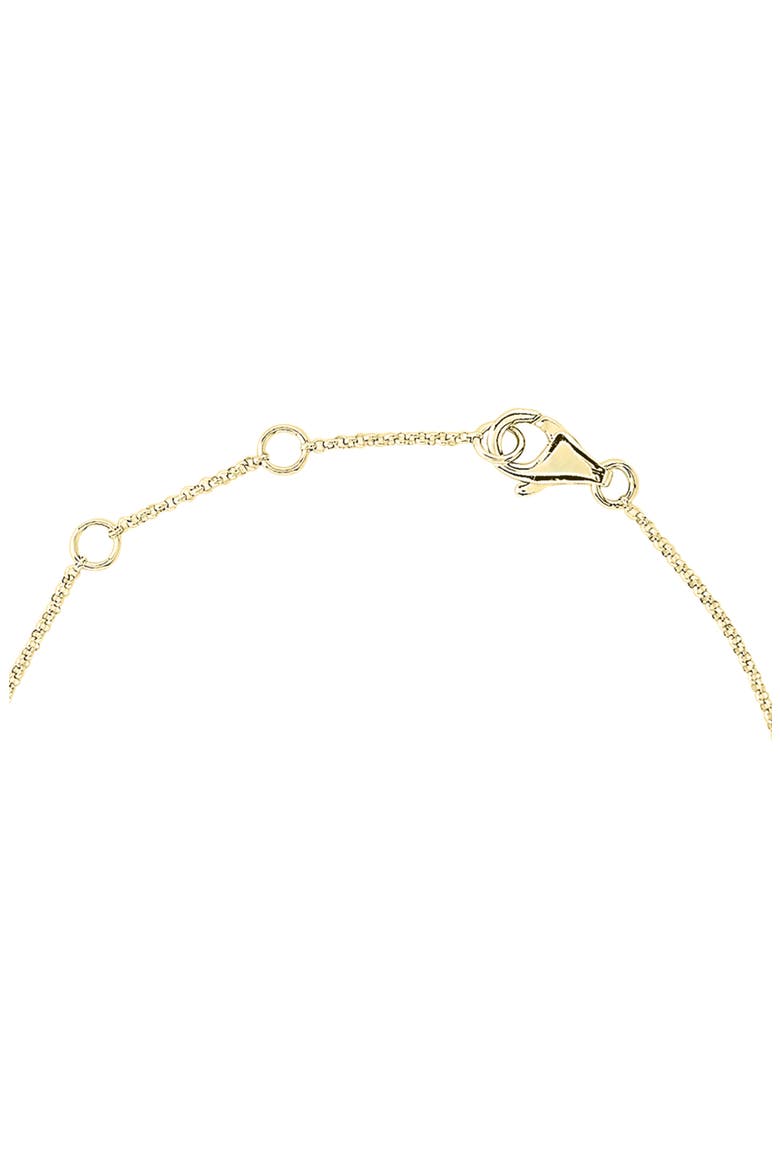 Diamond Heart Chain Bracelet, Alternate, color, GOLD