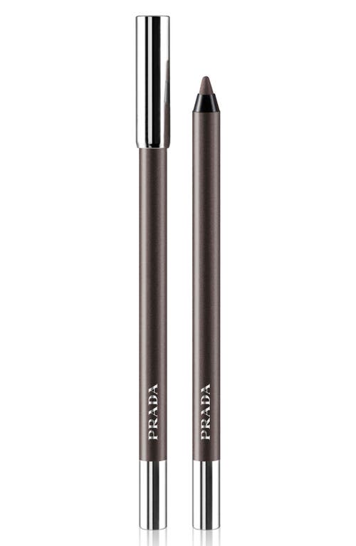 Prada Lines Durable Gliding Waterproof Eye Pencil In Ember