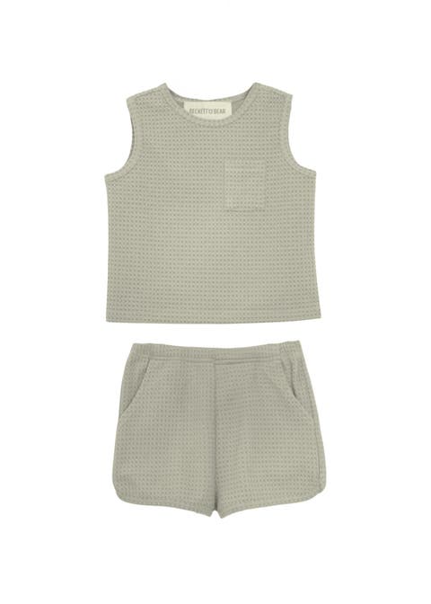 Russell Sleeveless Two Piece Set (Toddler, Little Kid & Big Kid)