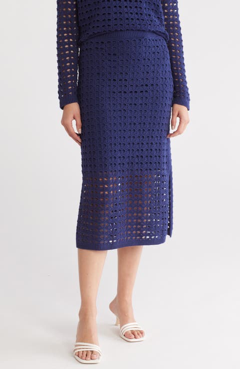Crochet Openwork Skirt
