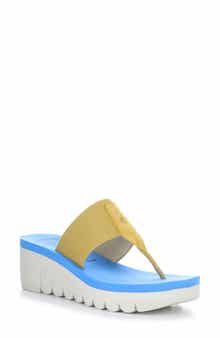 Fly London Yomu Wedge Flip Flop