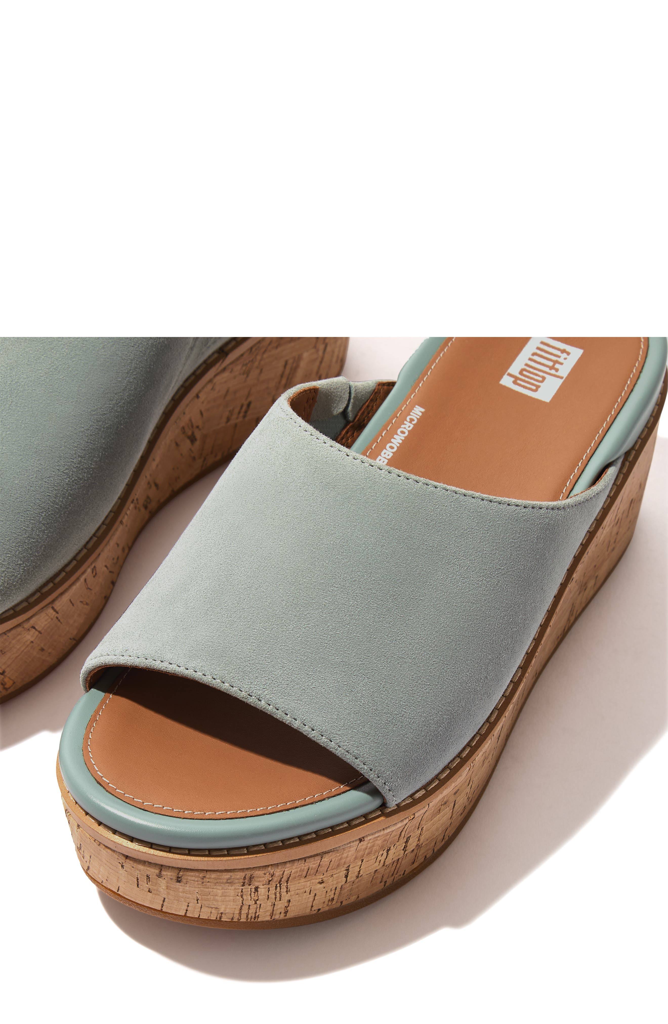 FitFlop Eloise Platform Wedge Slide Sandal, Alternate, color, 