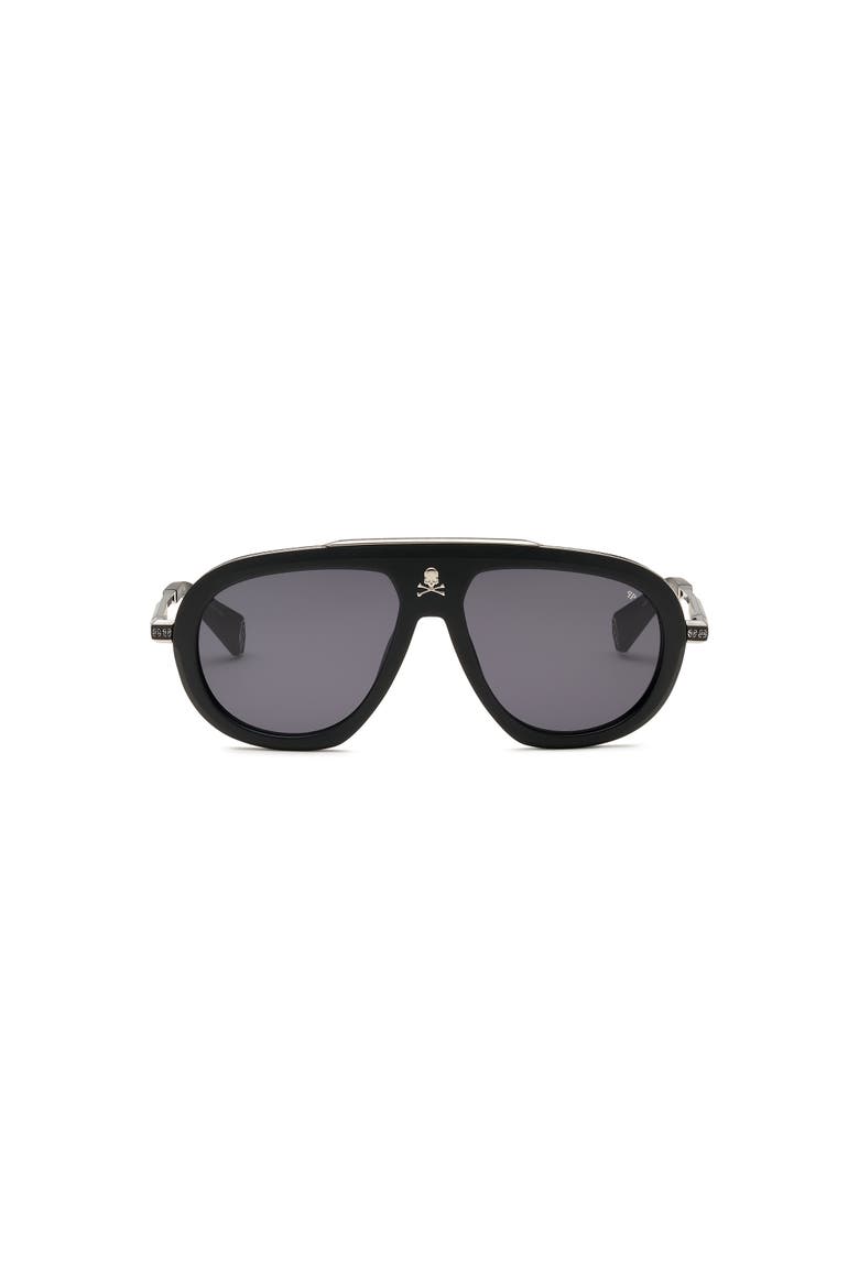 Plein Legacy Sunglasses Men, Main, color, black/black