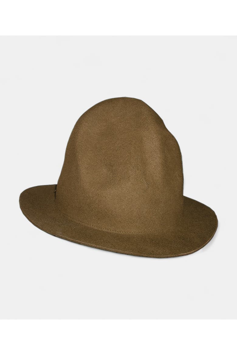 The Zoo Wool Felt Hat, Main, color, BROWN