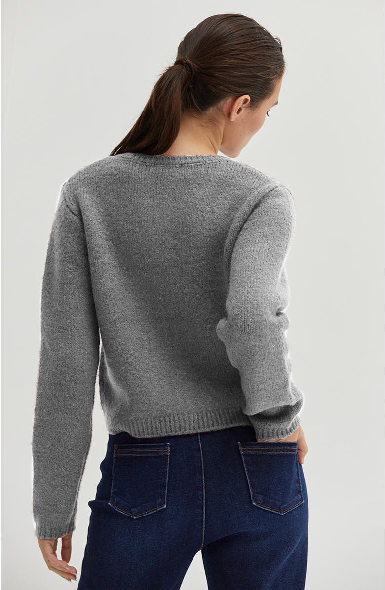 CRESCENT Button Down Cardigan, Alternate, color, 