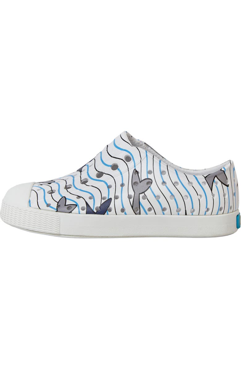 Native Shoes Jefferson Water Friendly Perforated Slip-On, Alternate, color, Shell White/ Tail