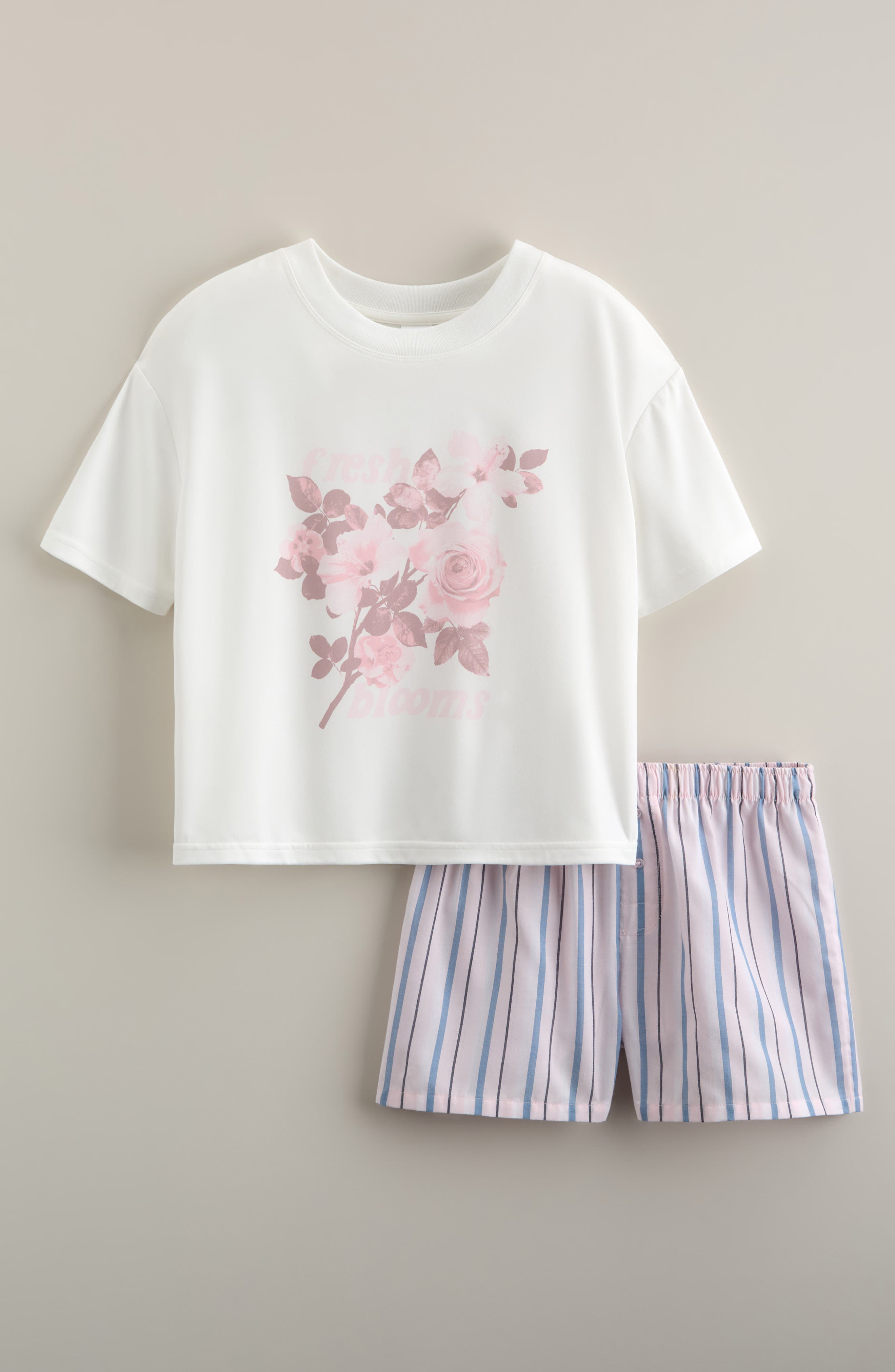PINK ROSE STRIPE