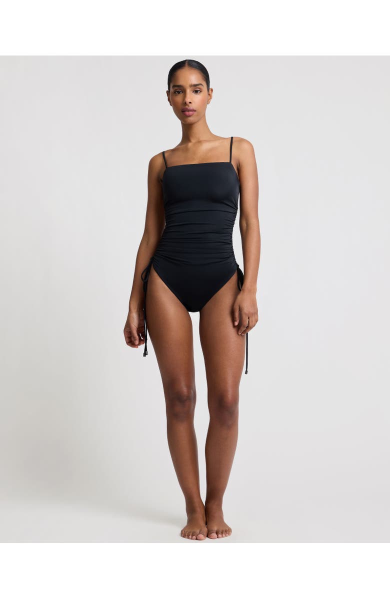 Onia Allegra Tricot One-Piece, Main, color, Black