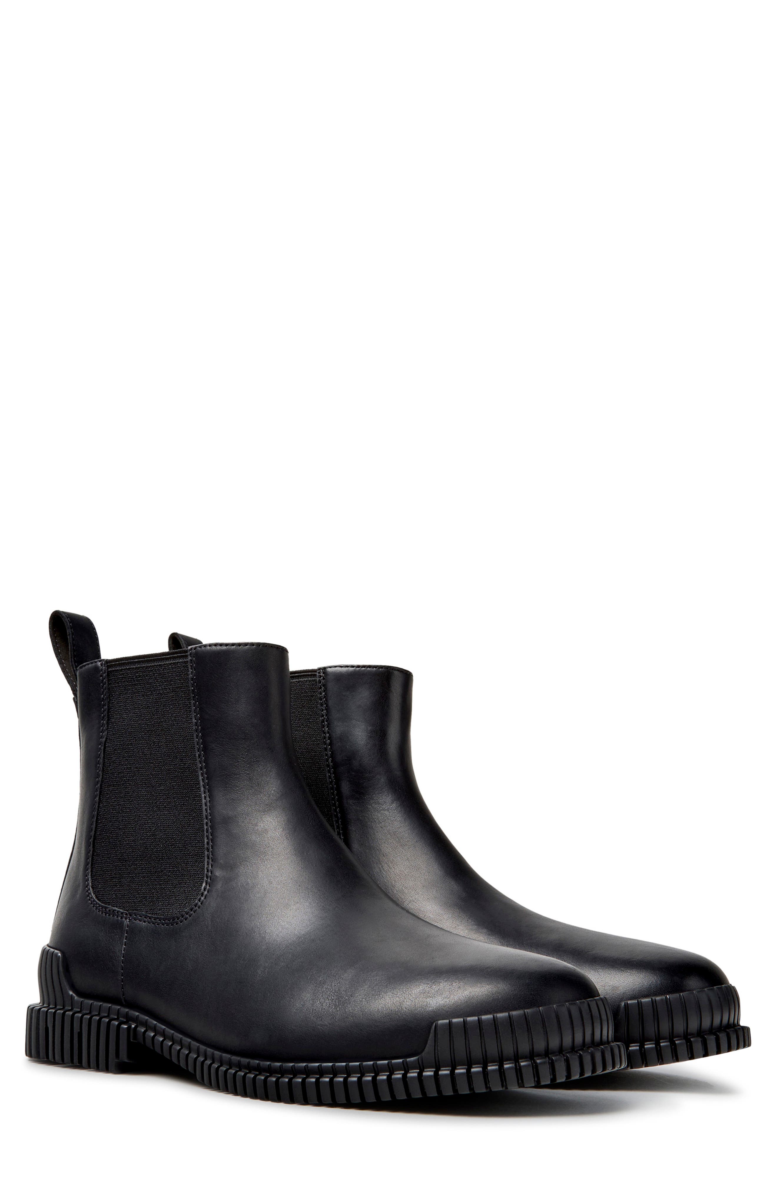 Pix Chelsea Boot, Main, color, BLACK