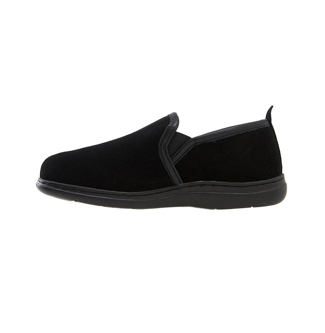 Klondike Slipper, Alternate, color, BLACK