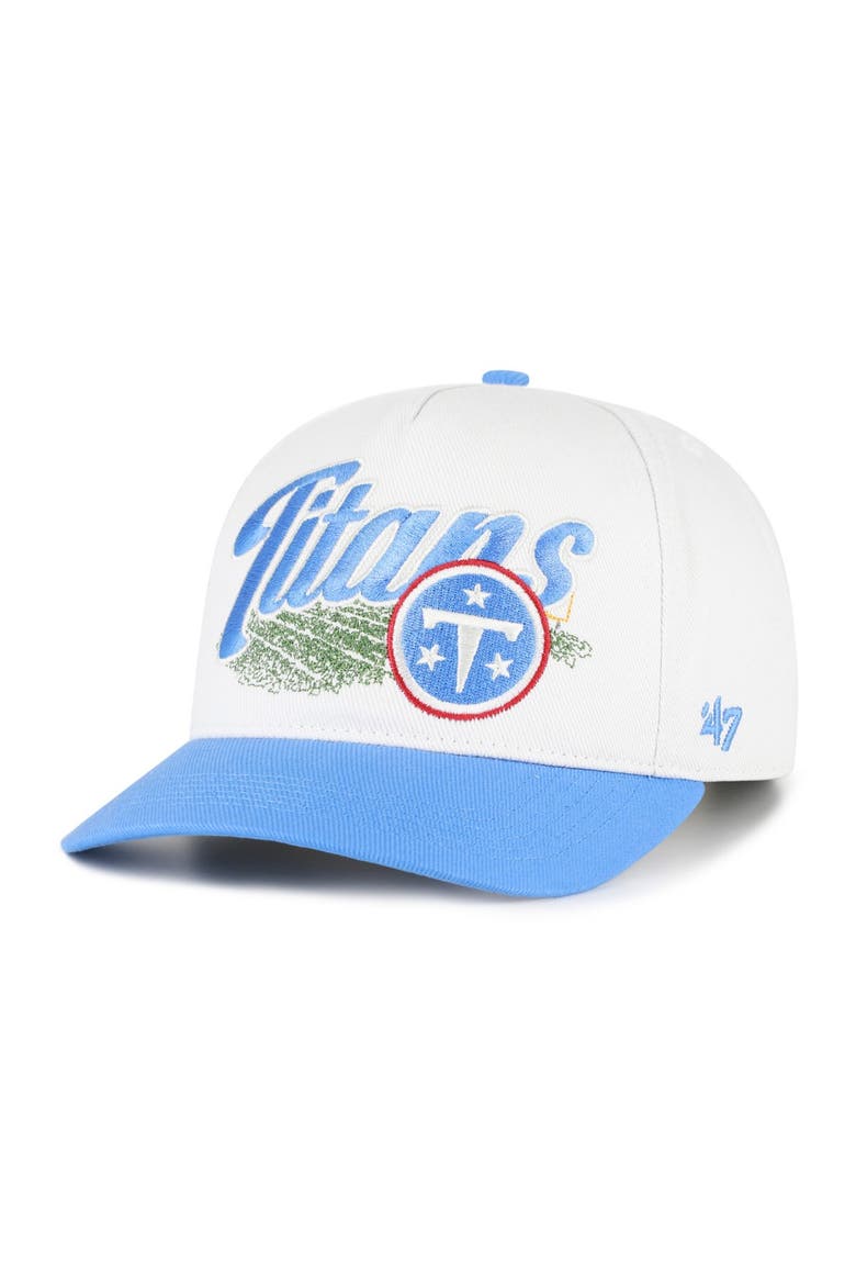Men's '47 Cream Tennessee Titans  Enfield Hitch Adjustable Hat, Main, color, Cream