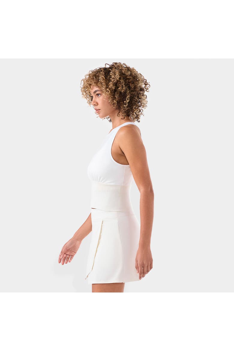 Solace Empire Waist Tank, Alternate, color, COCONUT