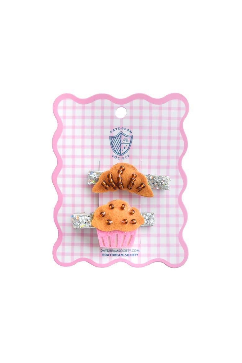 Breakfast Pastry Hair Clip Set, Main, color, Assorted Pre-Pack