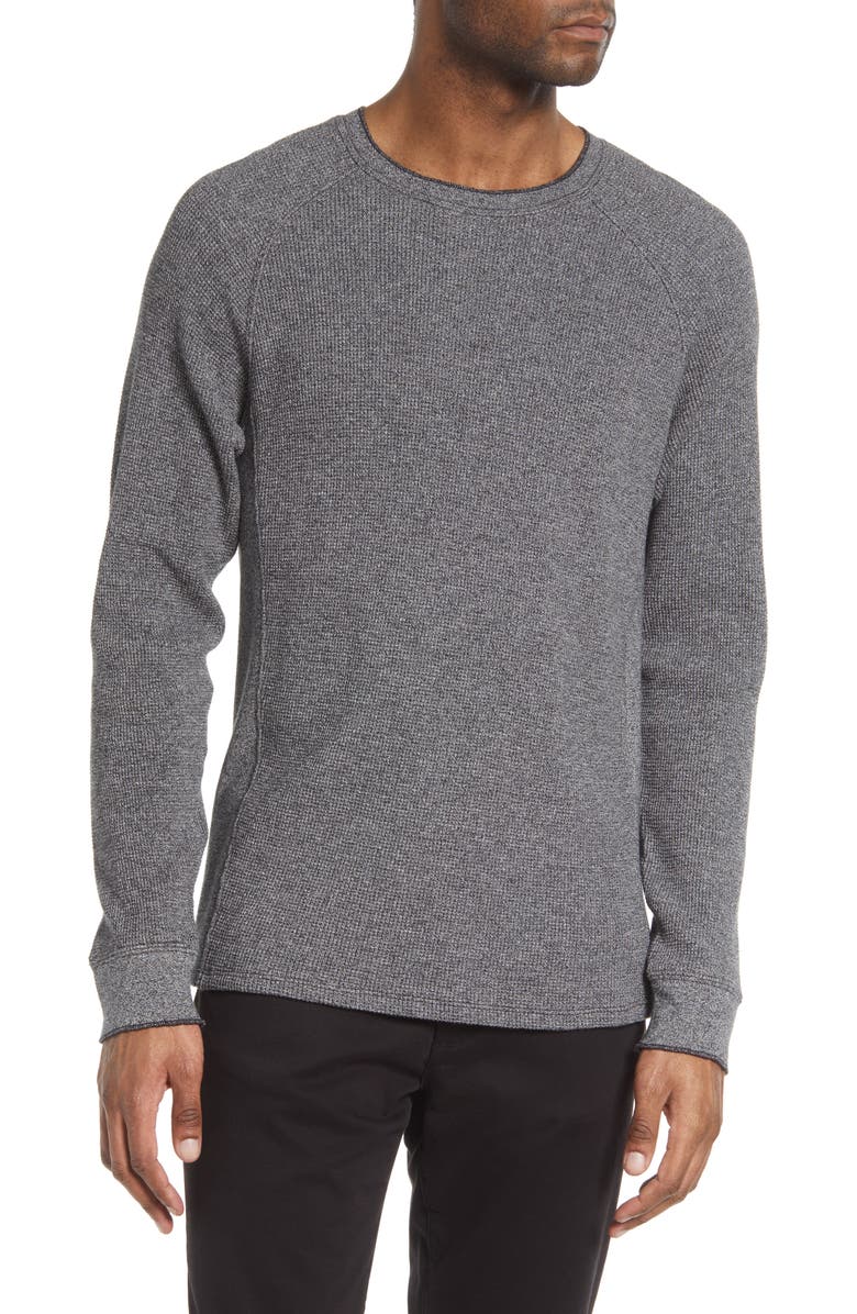 Vince Mouline Thermal Knit Pima Cotton Top, Main, color, 