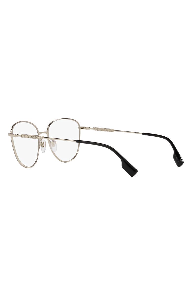 Burberry Virginia 53mm Phantos Optical Glasses, Alternate, color, Black