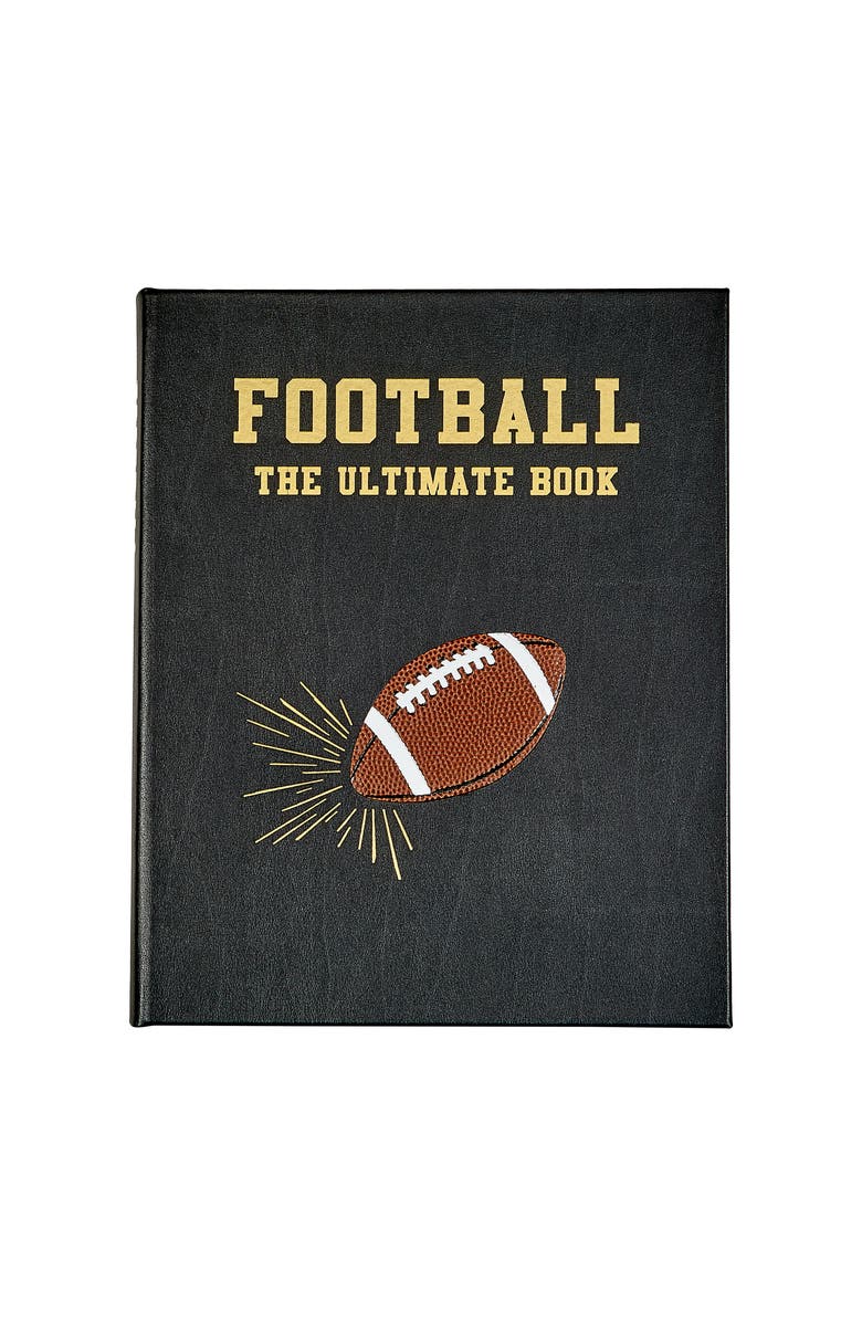 Graphic Image Football - The Ultimate Book Leather Edition, Main, color, Black