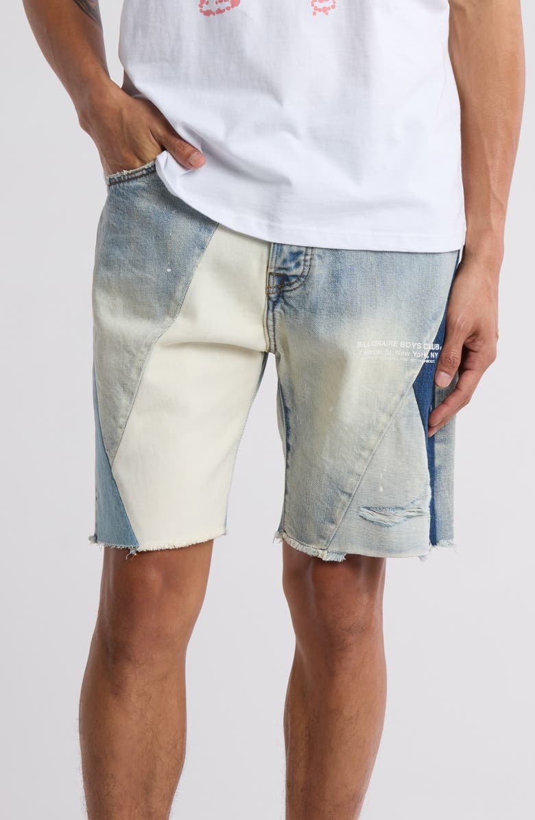 Billionaire Boys Club Intersect Denim Shorts, Main, color, 