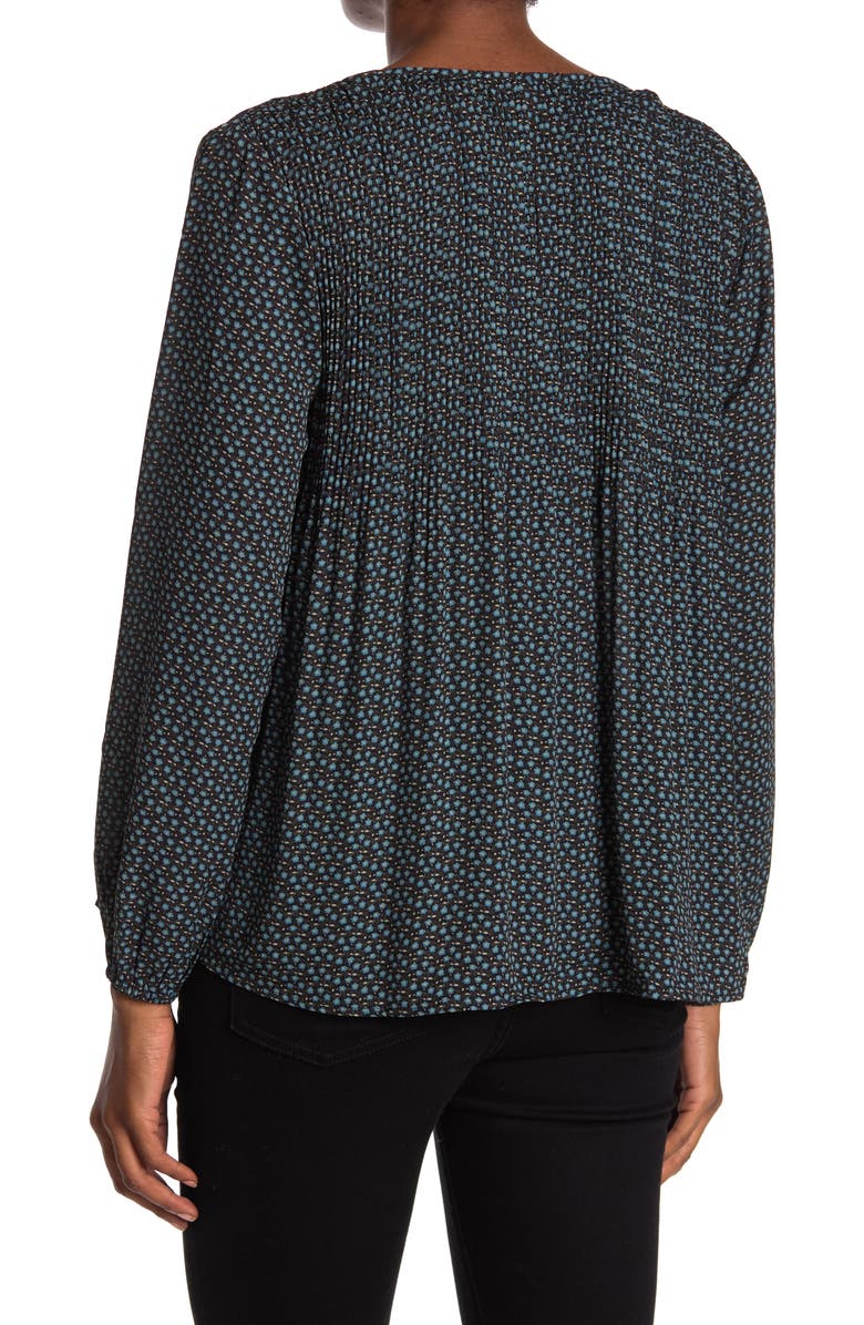 DR2 by Daniel Rainn Daniel Rainn Release Pleast Tassel Tie Blouse, Alternate, color, 