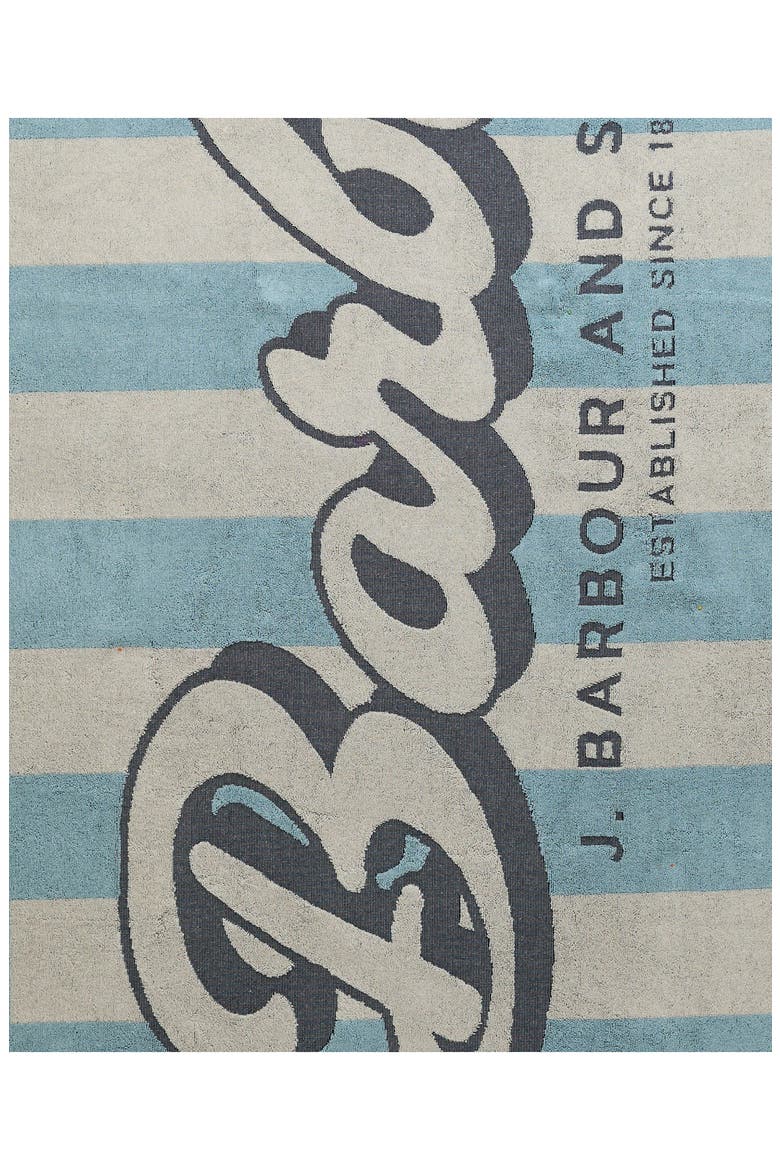 Archive Beach Towel, Alternate, color, SURF BLUE LOGO